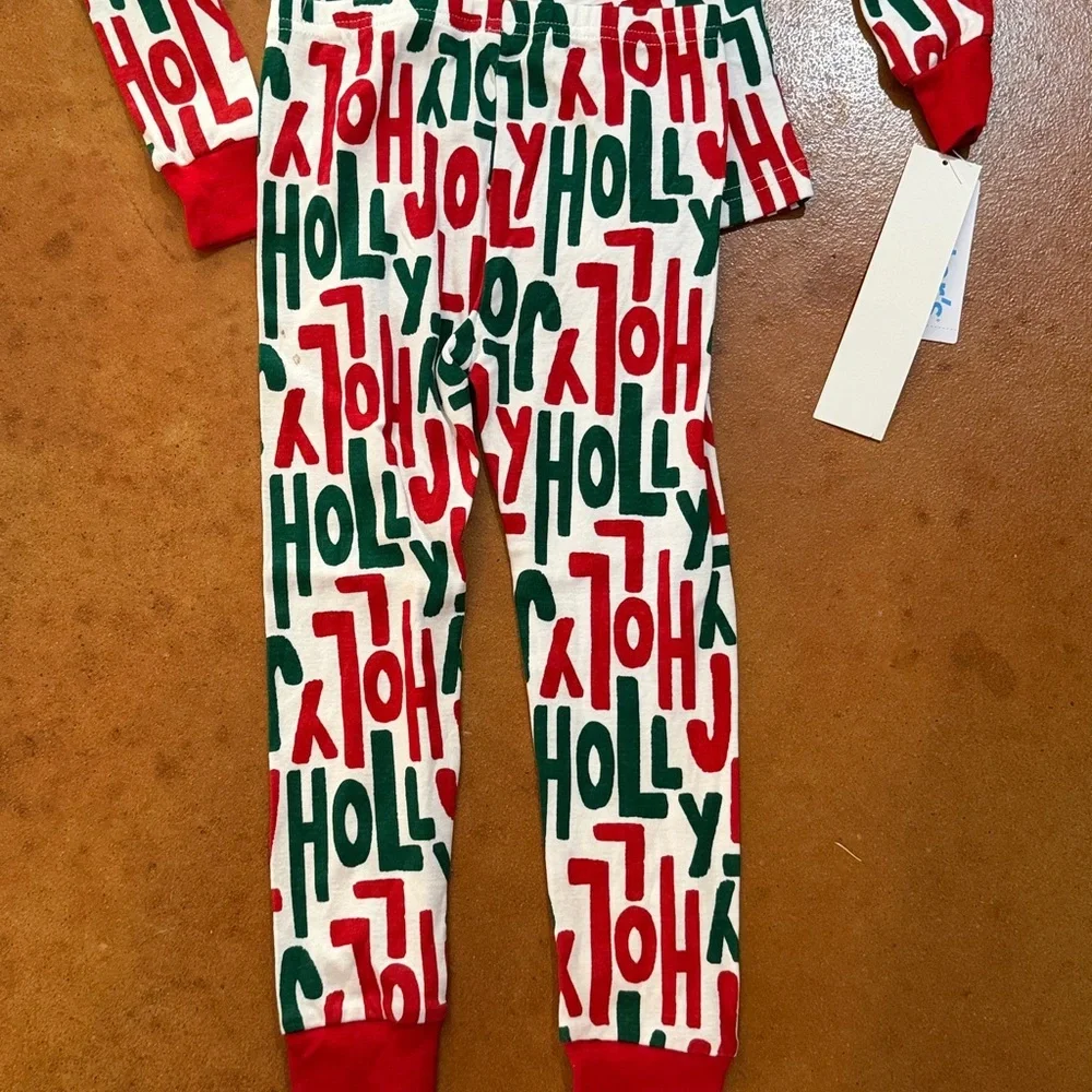 Carter's Jolly Red and Green Pajama Set